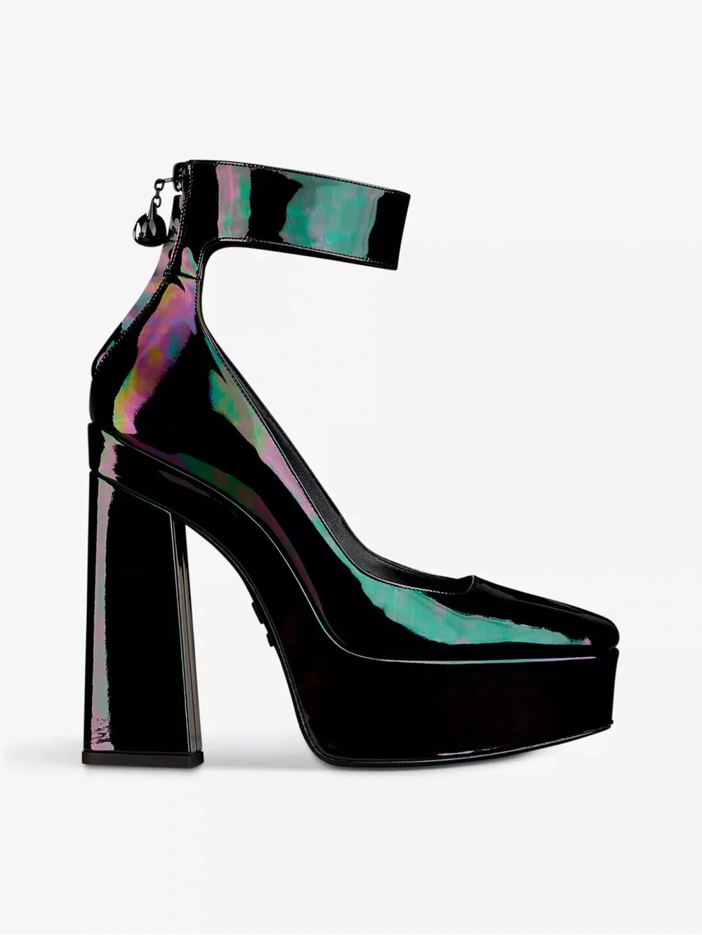 Jimmy Choo Sailor Moon Iridescent Luna Platform 140 leather heeled pumps 35